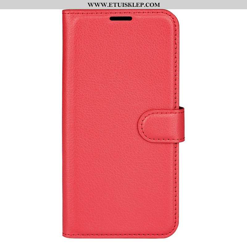 Etui Folio do Realme 9i Liczi Retro